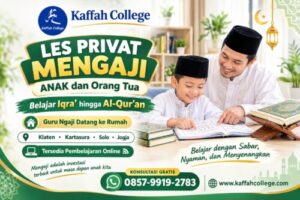 Les Privat Mengaji di Klaten dan Kartasura