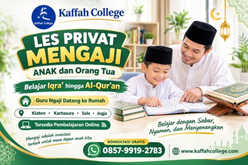 Les Privat Mengaji di Klaten dan Kartasura