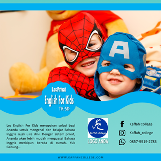 Les Bahasa Inggris Anak Jogja Solo