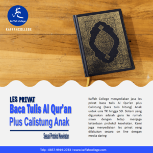 Les Baca Al Quran dan Les Calistung