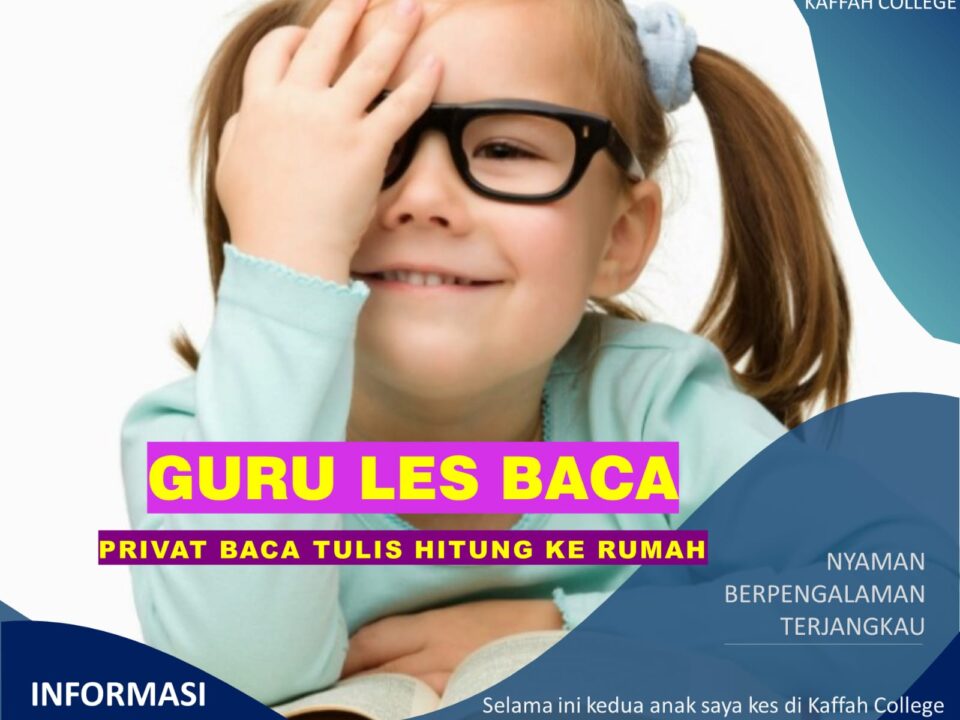 Guru Les Baca Jogja Ke Rumah