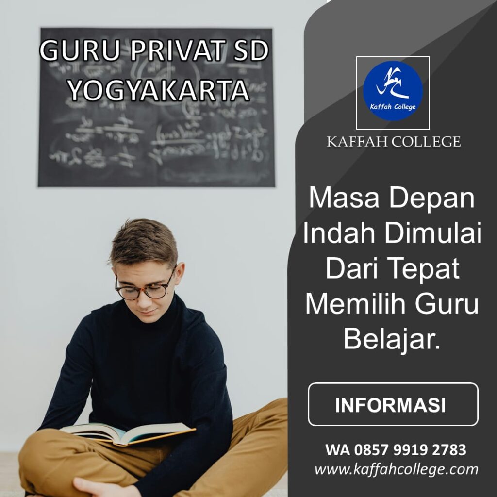 Guru privat SD Terbaik di Yogyakarta