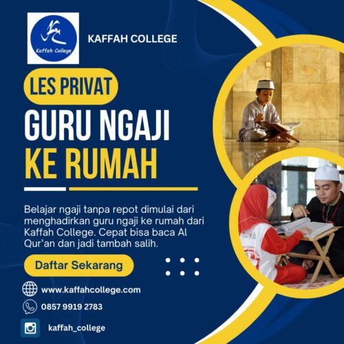 Guru Ngaji Terdekat di Jogja dan Solo Guru Ke Rumah