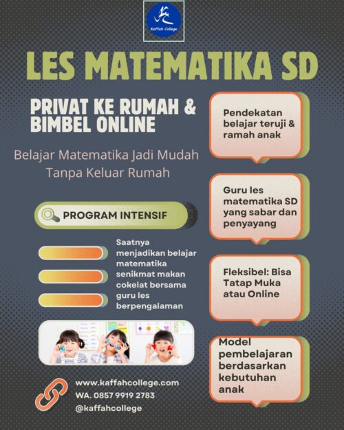 Les Matematika SD Jogja Solo