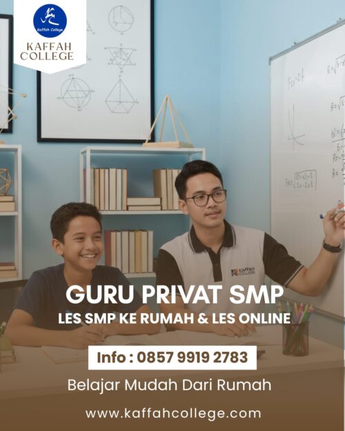 Guru Privat SMP Ke rumah dan Online